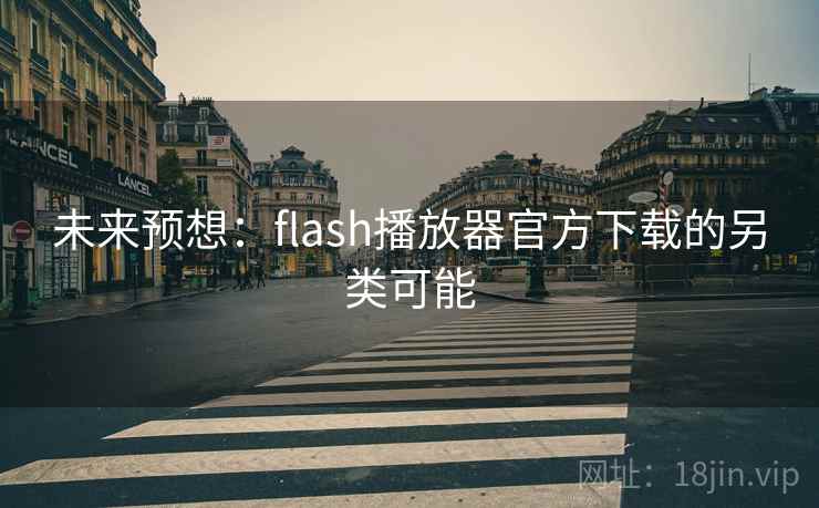 未来预想：flash播放器官方下载的另类可能